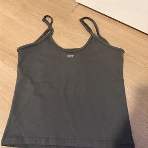 Set Active FormCloud Women's Gray Tank Top